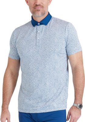 REDVANLY Stearn Men's Golf Polo - White, Size: X-Large