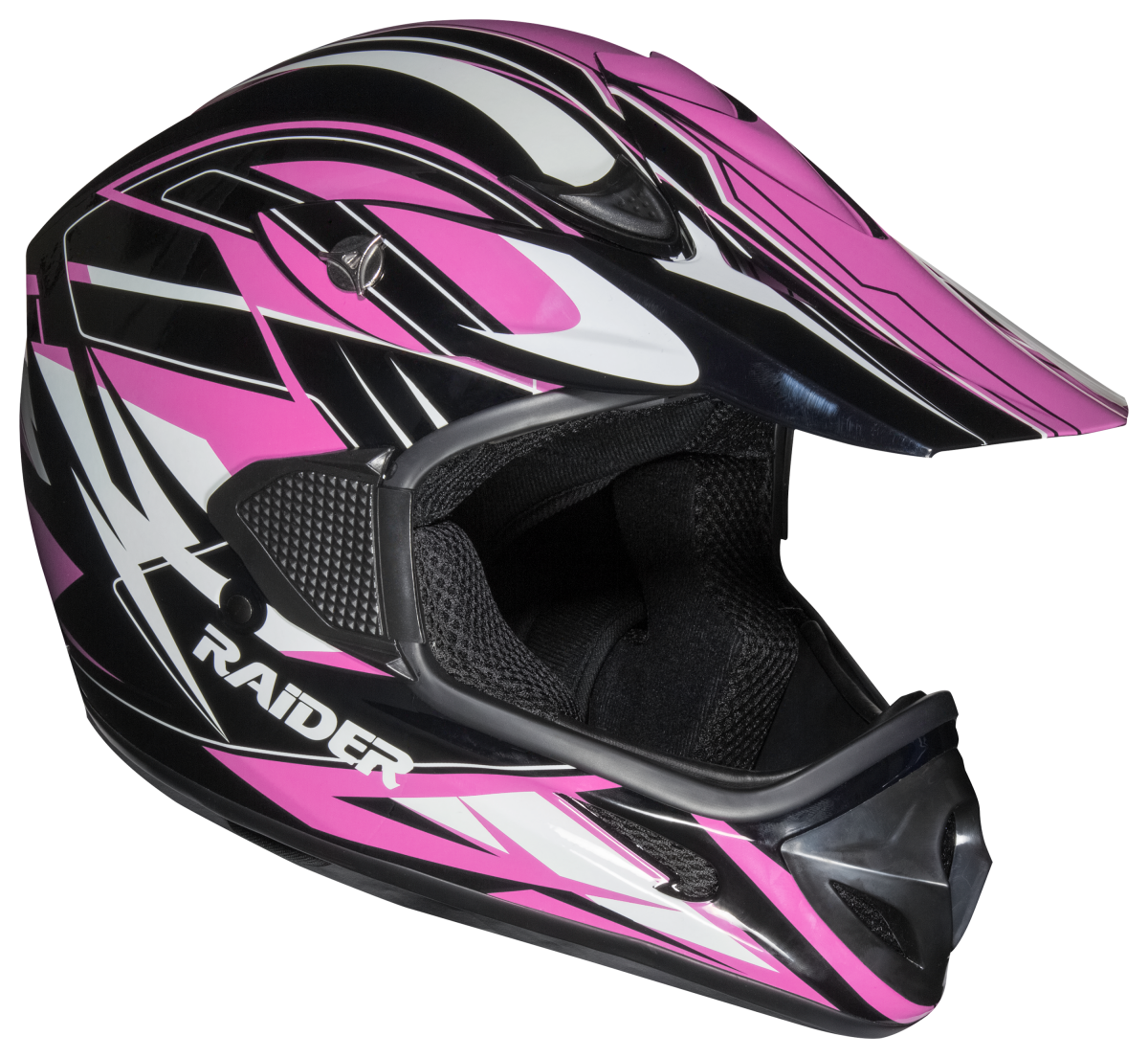 Raider RX1 MX Off-Road Helmet for Adults - Pink - Large