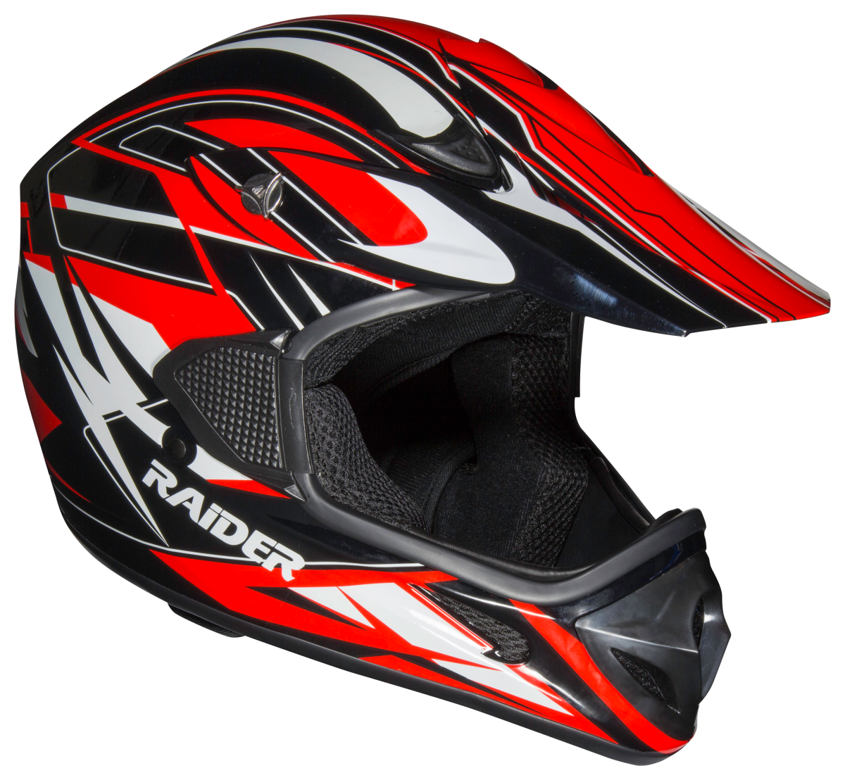 Raider RX1 MX Off-Road Helmet for Adults - Red - XL