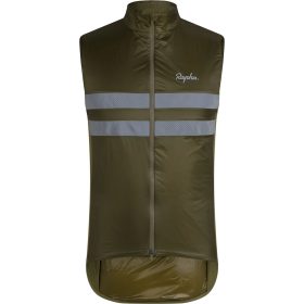 Rapha Brevet Insulated Gilet - Men's Dark Khaki/Silver, L