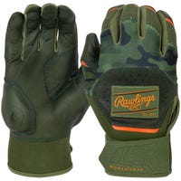 Rawlings Workhorse Adult Batting Gloves - 2025 Model in Green Size Large