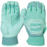 Rawlings Workhorse Adult Batting Gloves - 2025 Model in Green/Mint Size Small