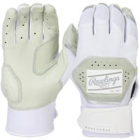 Rawlings Workhorse Adult Batting Gloves - 2025 Model in White Size Medium