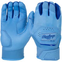 Rawlings Workhorse Youth Batting Gloves - 2025 Model in Blue Size X-Large