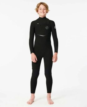 Rip Curl Kids Wetsuits Flashbomb 4/3 Chest Zip Fullsuit