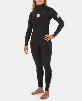 Rip Curl Womens Wetsuit Dawn Patrol Chest Zip 4/3mm Fullsuit