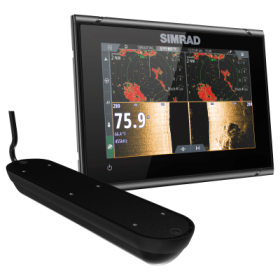 SIMRAD GO7 XSR Chartplotter with Active Imaging 3-in-1 Transducer and C-MAP DISCOVER Chart