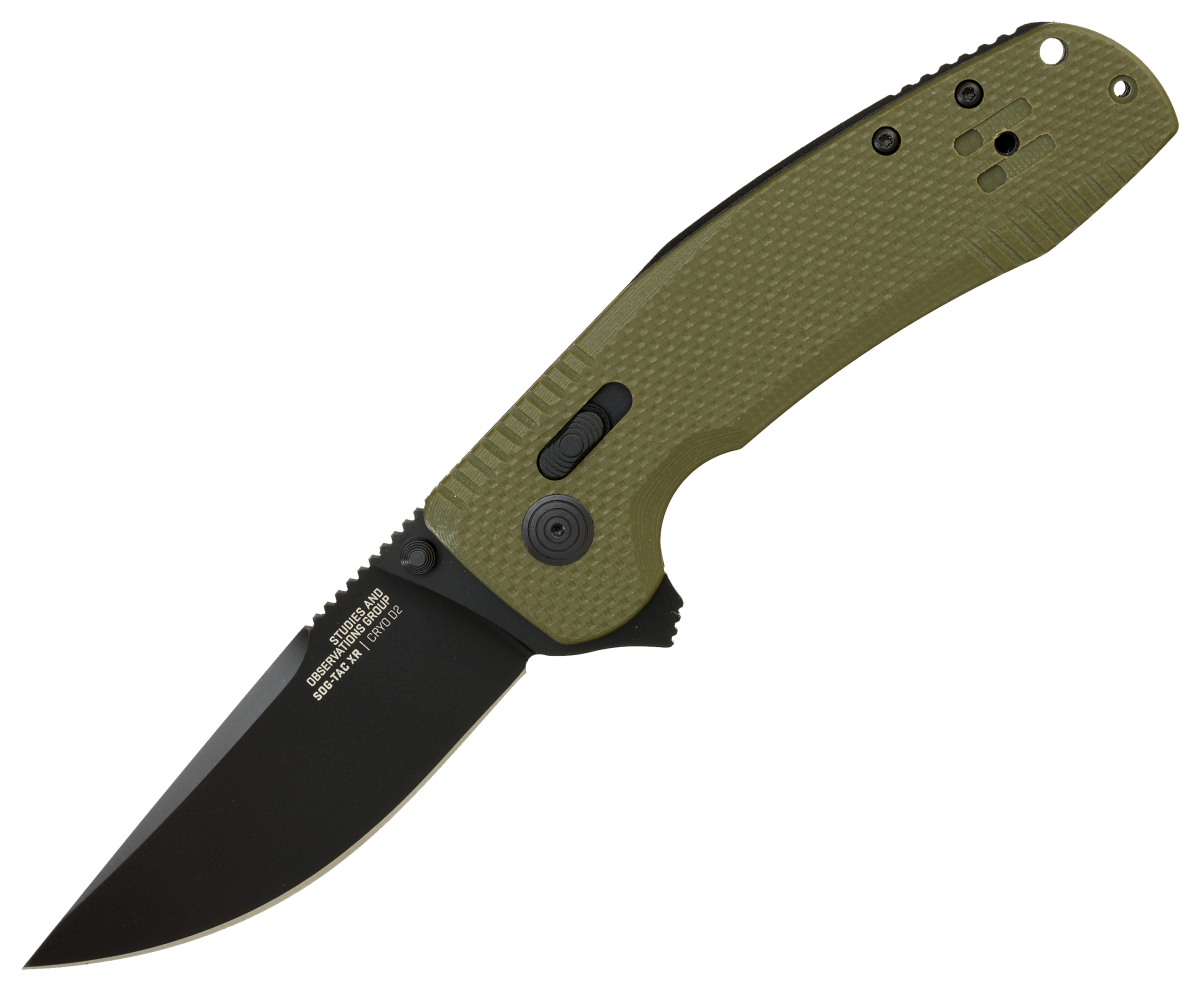 SOG TAC XR Clip-Point Folding Knife