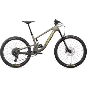 Santa Cruz Bicycles 5010 Carbon C GX Eagle AXS Mountain Bike Matte Nickel, L