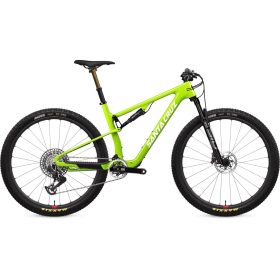 Santa Cruz Bicycles Blur CC XX Eagle Transmission Reserve Mountain Bike Gloss Spring Green, L