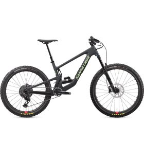 Santa Cruz Bicycles Bronson Carbon C GX Eagle AXS Reserve Mountain Bike Matte Black, L