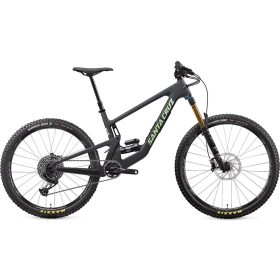 Santa Cruz Bicycles Bronson Carbon CC X01 Eagle Mountain Bike Matte Black, L