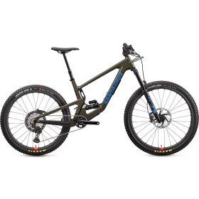 Santa Cruz Bicycles Bronson Carbon XT Reserve Mountain Bike Gloss Moss, L