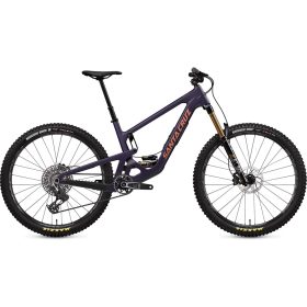 Santa Cruz Bicycles Hightower CC X0 AXS Transmission Mountain Bike Matte Deep Purple, S