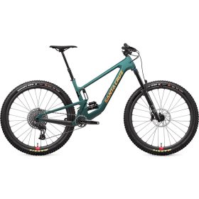 Santa Cruz Bicycles Hightower Carbon C GX Eagle AXS Reserve Mountain Bike Matte Evergreen, L