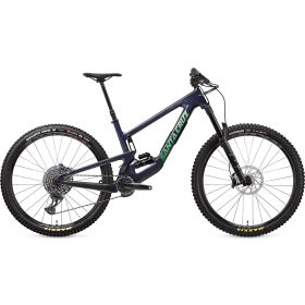 Santa Cruz Bicycles Megatower Carbon C S Mountain Bike Trans Blue, L