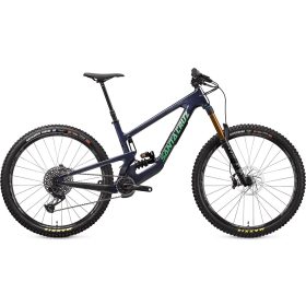 Santa Cruz Bicycles Megatower Carbon CC X01 Eagle Coil Mountain Bike Trans Blue, L