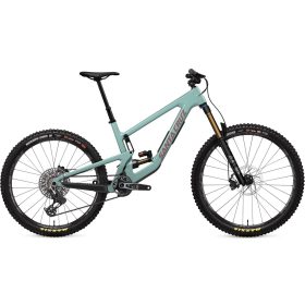 Santa Cruz Bicycles Nomad C X0 AXS Transmission Mountain Bike Gloss Light Teal, L