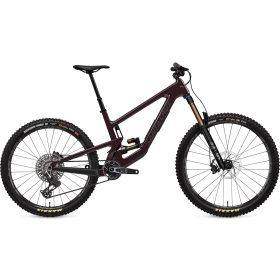 Santa Cruz Bicycles Nomad C X0 AXS Transmission Mountain Bike Matte Stormbringer Purple, M