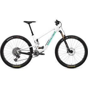 Santa Cruz Bicycles Tallboy CC X0 Eagle Transmission Mountain Bike Gloss White, M