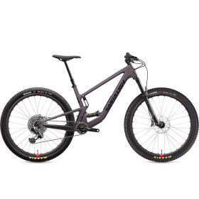 Santa Cruz Bicycles Tallboy Carbon CC X01 Eagle AXS Reserve Mountain Bike Matte Taupe, L