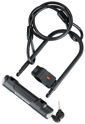 Schwinn Max U-Lock with Cable