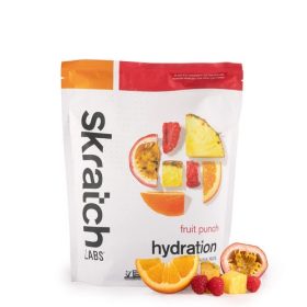 Skratch Labs | Skratch Hydration Sport Drink Mix Resealable Fruit Punch, 60-Serving