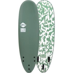 Softech Bomber Surfboard Smoke Green/White, 6ft 4in