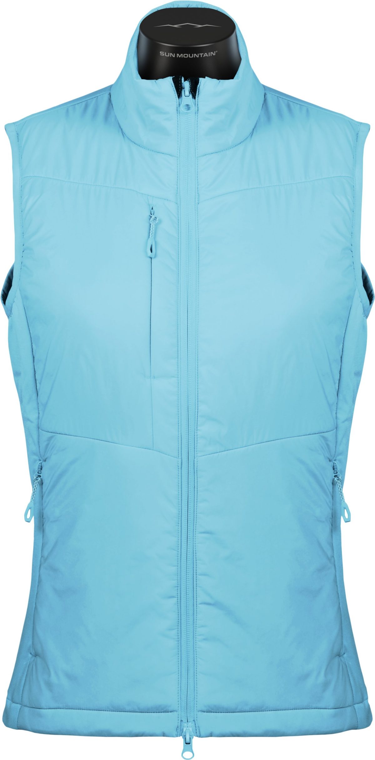 Sun Mountain Womens Colter III Golf Vest - Blue, Size: Small