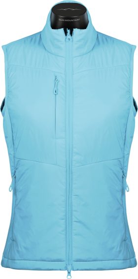 Sun Mountain Womens Colter III Golf Vest - Blue, Size: Small