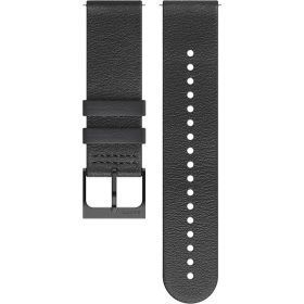 Suunto 22mm Urban 6 Leather Strap All Black, M