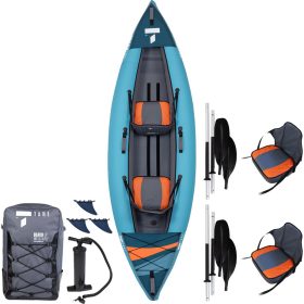 TAHE Kayak Air Beach Package Blue/Blue/Orange, 12ft 6in x 40in