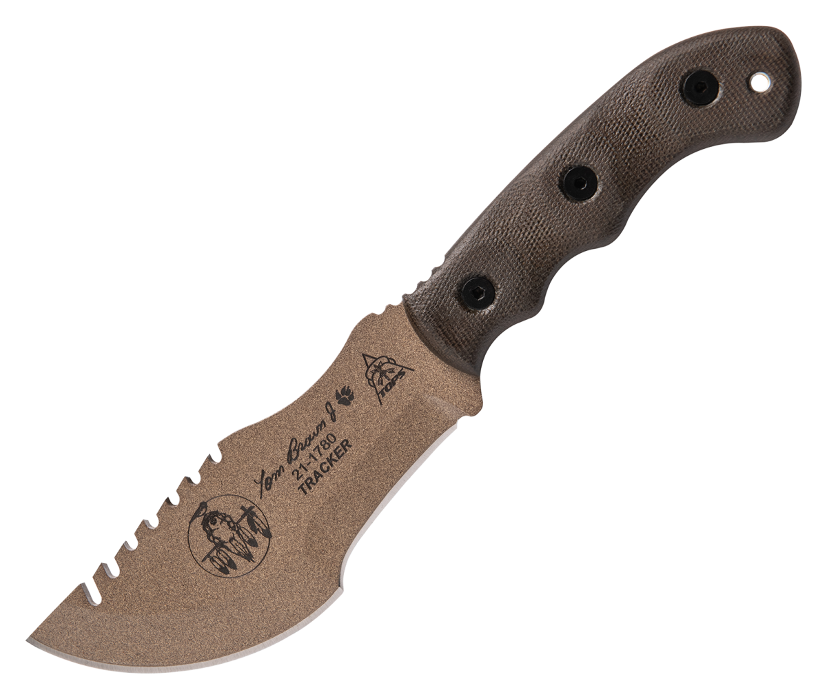 TOPS Knives Tom Brown Tracker 2 Fixed-Blade Knife