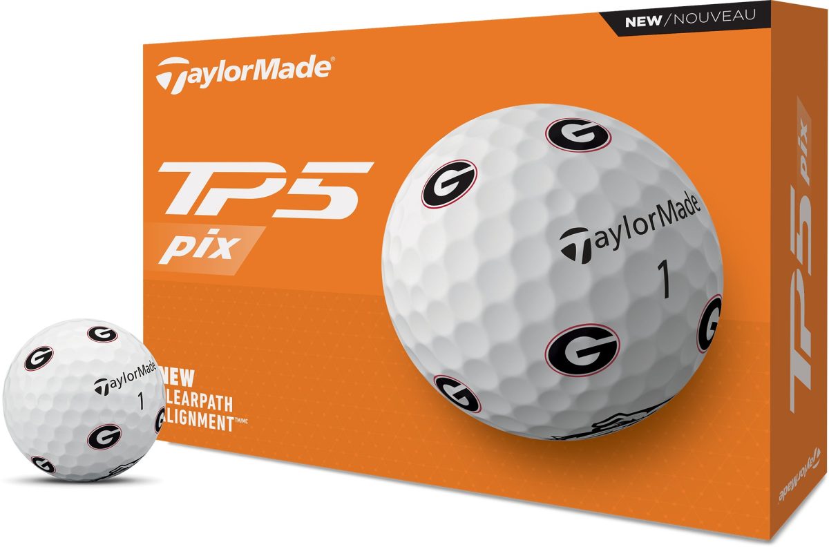 TaylorMade TP5 pix NCAA Collegiate Golf Balls 2024