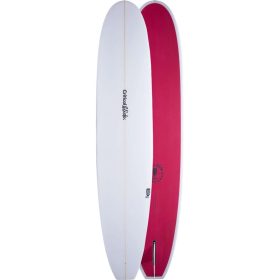 The Critical Slide Society Logger Head Longboard Surfboard Magenta, 9ft 2in