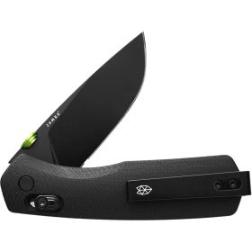 The James Brand The Carter Knife Black/Black/G10, Straight