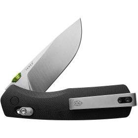 The James Brand The Carter Knife Black/Stainless/G10, Serrated