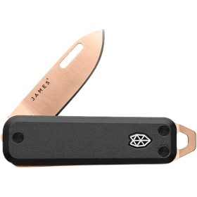 The James Brand The Elko Knife Black/Rose Gold/Aluminum, Straight