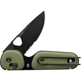 The James Brand The Redstone Knife OD Green/Black/PP, Serrated