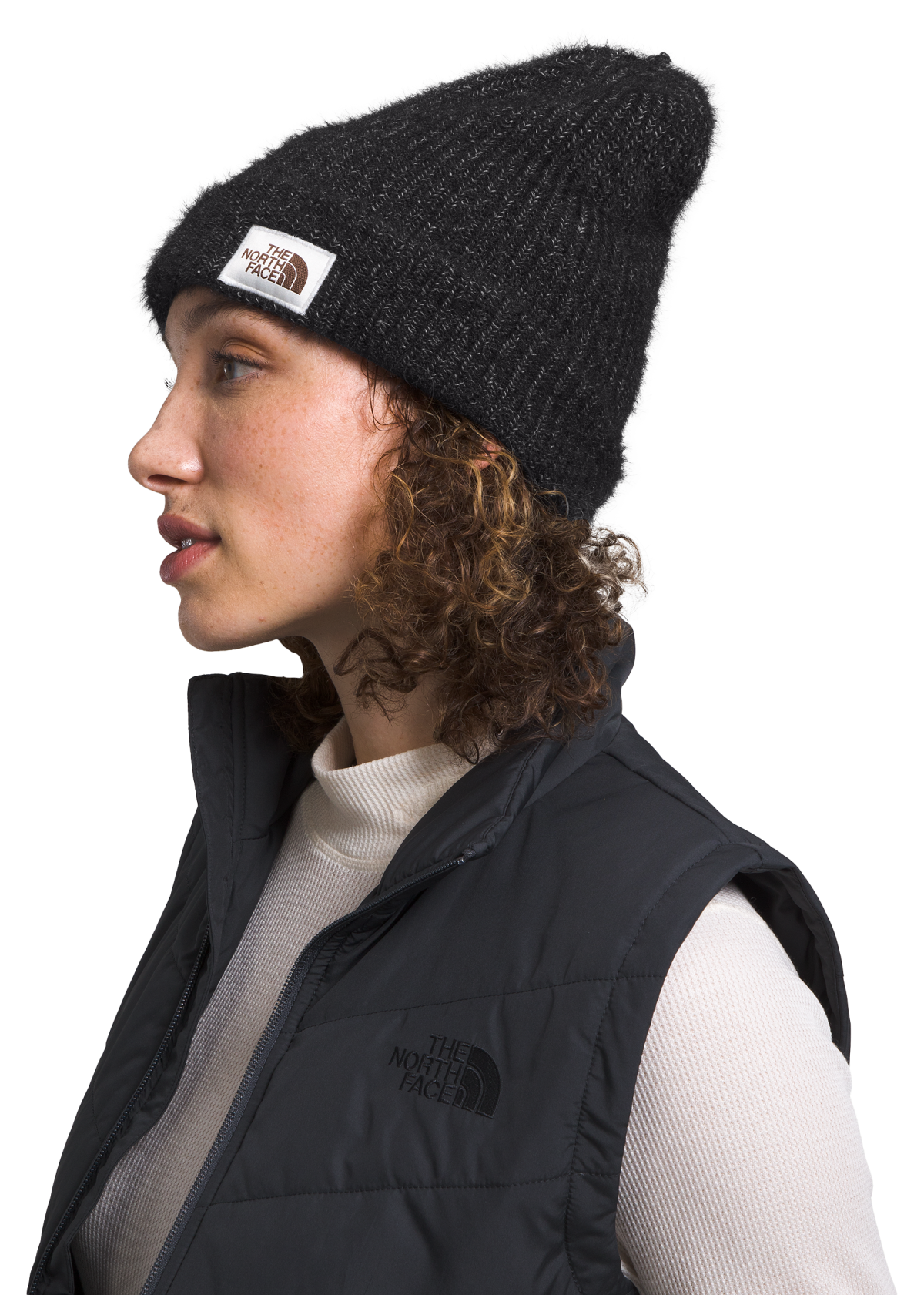 The North Face Salty Bae Lined Beanie for Ladies - TNF Black