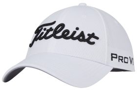 Titleist Tour Elite Men's Golf Hat 2024 - White, Size: Small/Medium