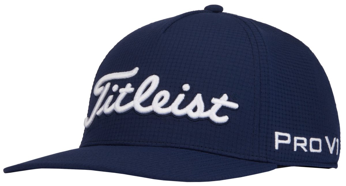 Titleist Tour Stretch Tech Men's Golf Hat - Blue, Size: Small/Medium