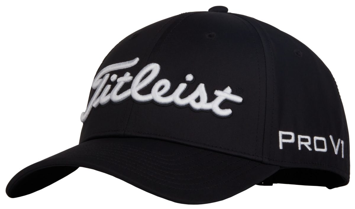 Titleist Womens Tour Performance Golf Hat - Black