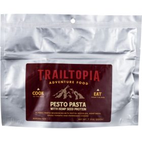 Trailtopia Pesto Pasta with Hemp Seed