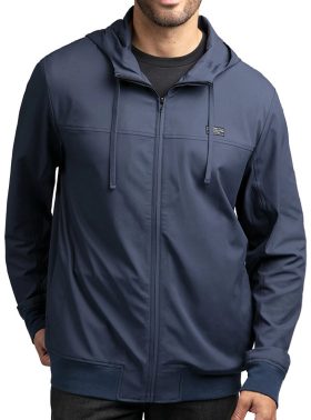 TravisMathew Wanderlust Men's Golf Jacket - Blue, Size: Small