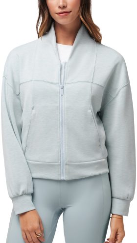 TravisMathew Womens Tuscan Night Skyloft Full Zip Golf Jacket - Blue, Size: Small