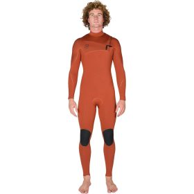 Vissla 7 Seas 3/2mm Full Chest Zip Wetsuit - Men's Terracotta, L