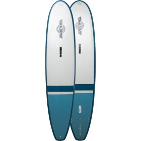 Walden Surfboards Mega Magic Tufflite Longboard Surfboard White/Light Blue, 9ft