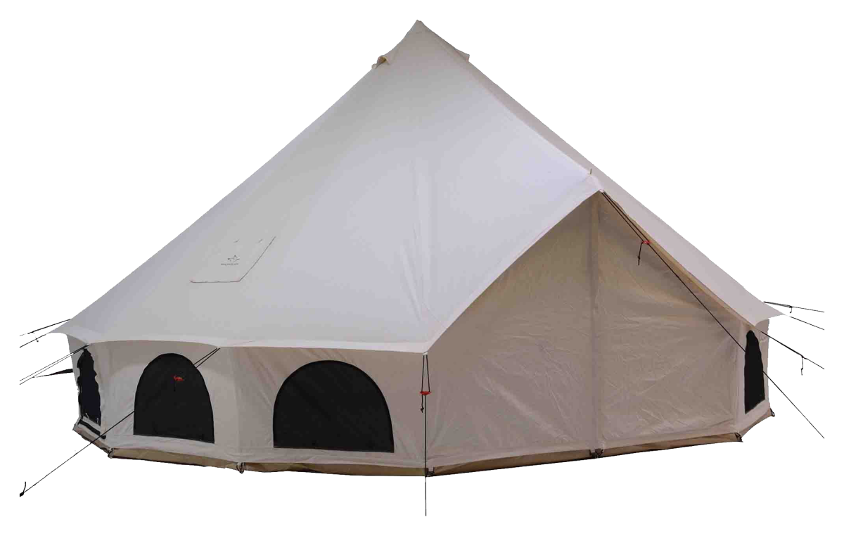 White Duck Outdoors Avalon 20' Fire-Water-Repellent Bell Tent