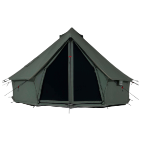 White Duck Outdoors Regatta 13' Fire-Water-Repellent Bell Tent - Forest Green